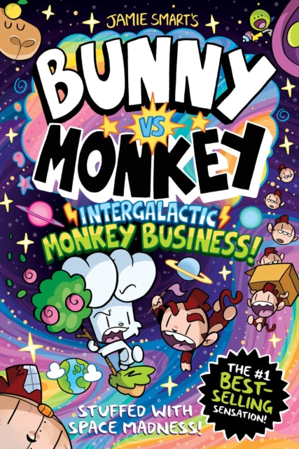 9781788453271, Bunny vs Monkey: Intergalactic Monkey Business! (a Phoenix Comic Book, from the million-selling Jamie Smart, Illustrator of the Year)