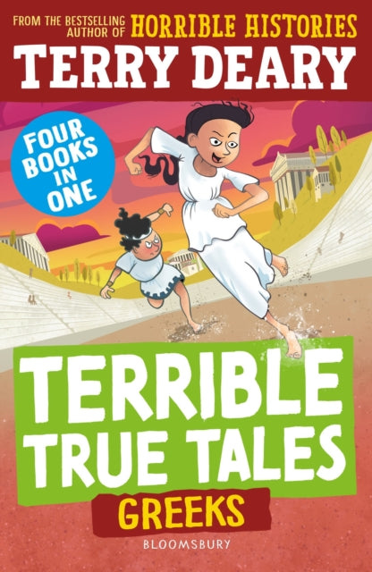 9781801996006-Terrible True Tales: Greeks : From the author of Horrible Histories, perfect for 7+