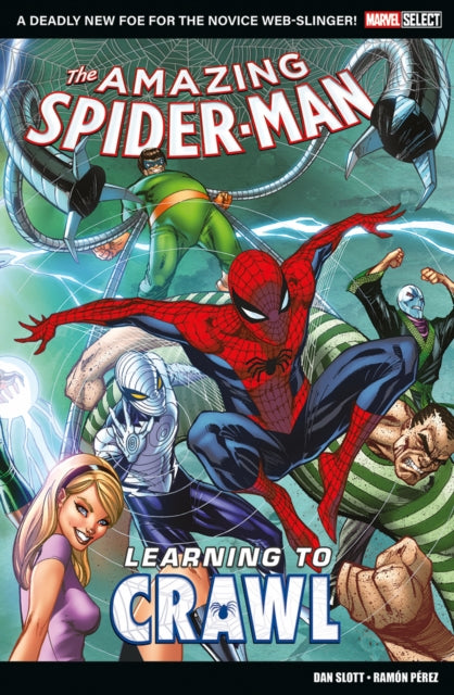 9781804912089-Marvel Select - Amazing Spider-Man: Learning To Crawl