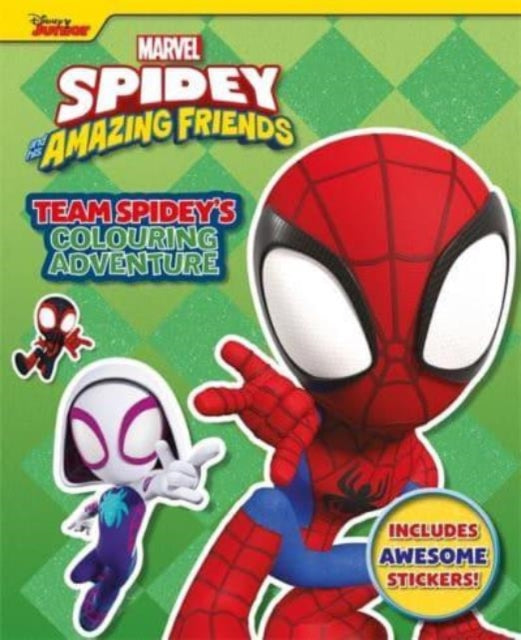 9781835442760-Marvel Spidey and his Amazing Friends: Team Spidey's Colouring Adventure
