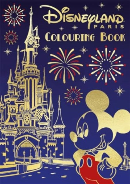 9781837714407-Disney: Disneyland Paris Colouring Book