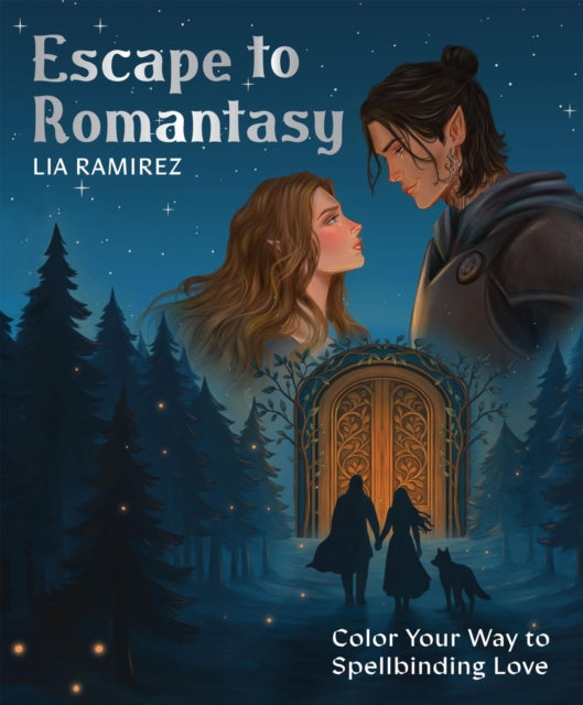 9781837837175, Escape to Romantasy : Color Your Way to Spellbinding Love