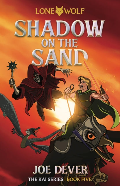 9781915586377-Shadow on the Sand (Junior Edition) : Lone Wolf #5