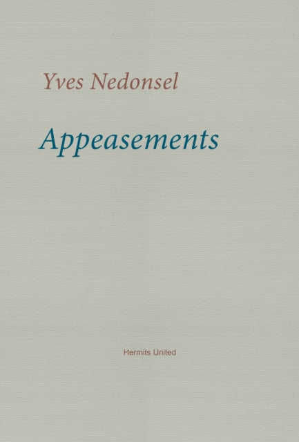 9781916658240, Appeasements