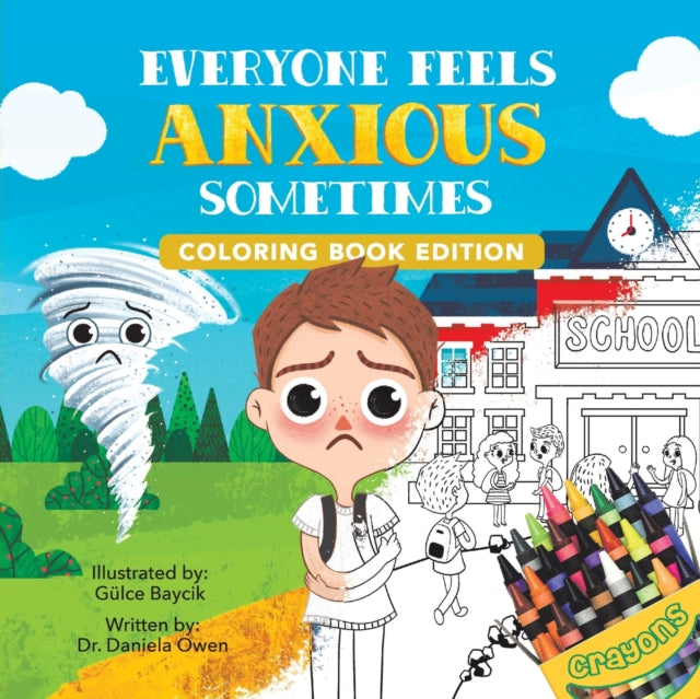 9781956462852-Everyone Feels Anxious Sometimes : Coloring Book Edition