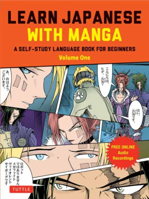 9784805316894-Learn Japanese with Manga Volume One : A Self-Study Language Book for Beginners - Learn to read, write and speak Japanese with manga comic strips! (free online audio) Volume 1