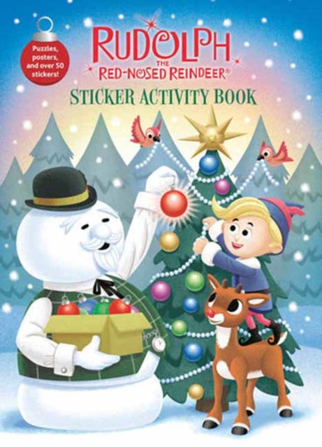 9798217032068, Rudolph the Red-Nosed Reindeer Sticker Activity Book