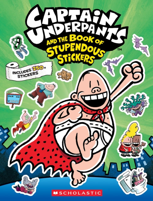 9798225063108, Captain Underpants: Sticker Book