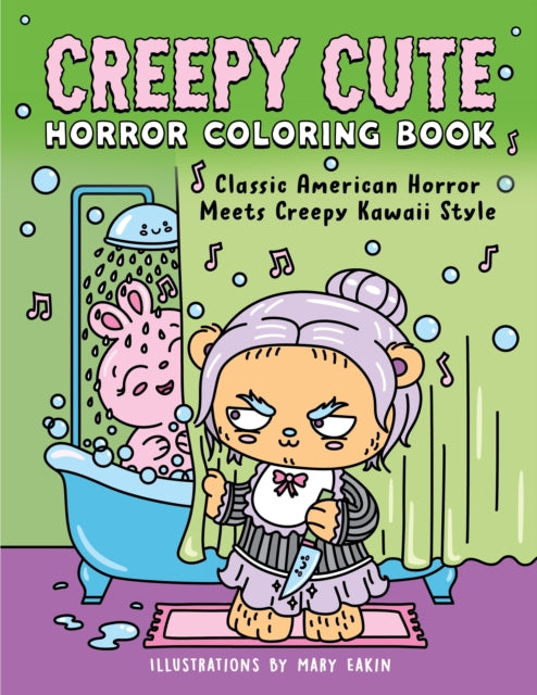 9798886083262, Creepy Cute Horror Coloring Book : The Perfect Halloween Colouring Book for Horror Movie Fans