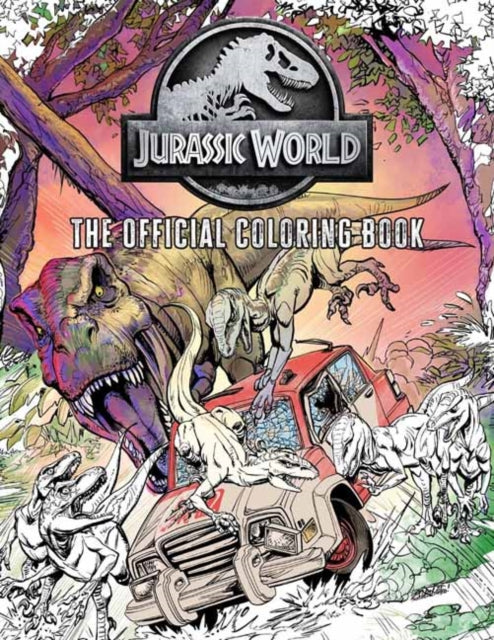 9798886632705-Jurassic World: The Official Coloring Book