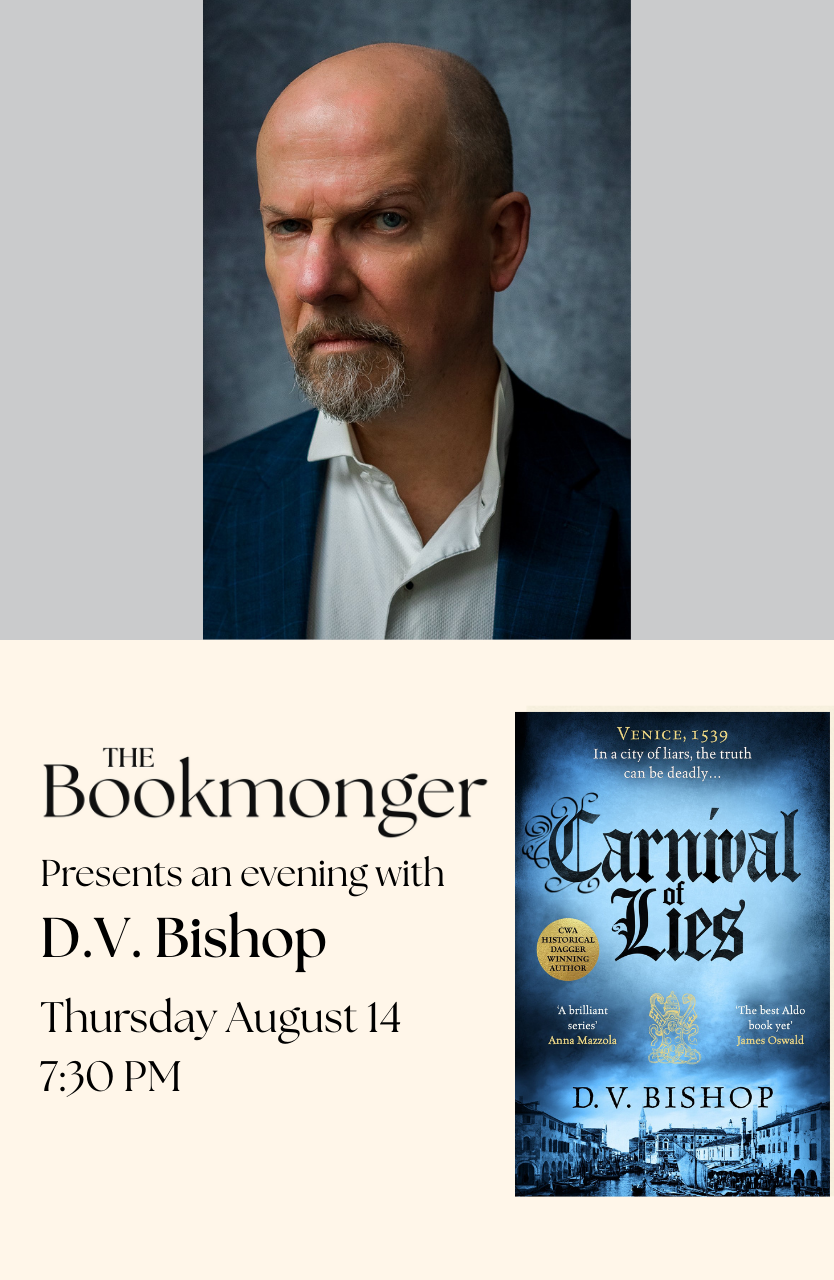 D.V. Bishop - Author Event