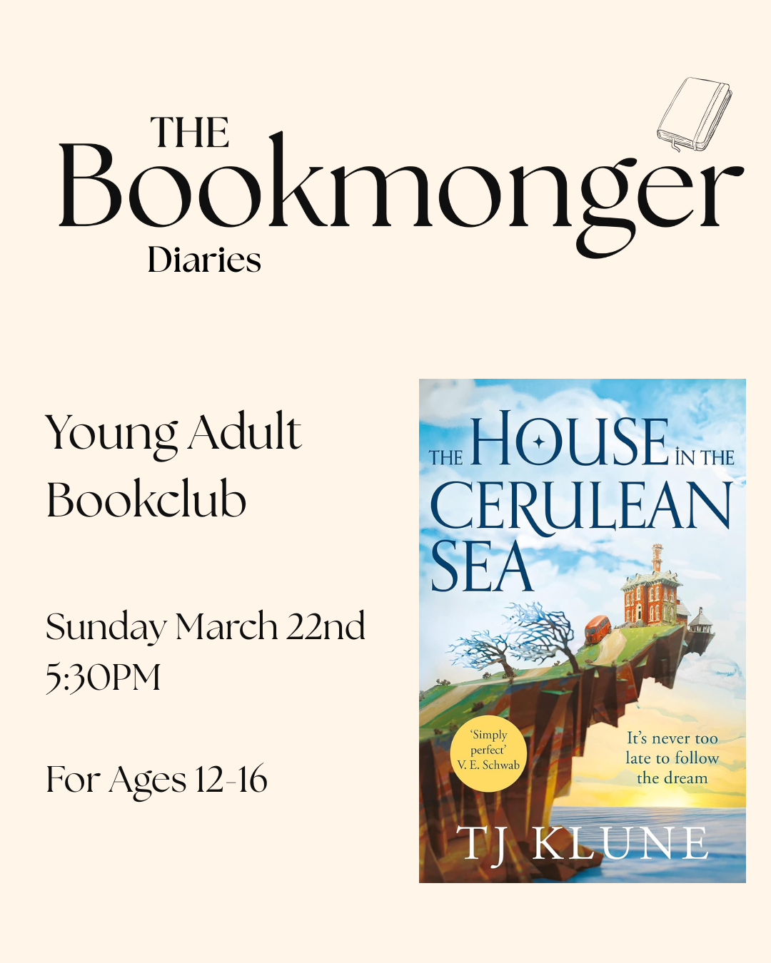 March Bookmonger Diaries (YA Bookclub)