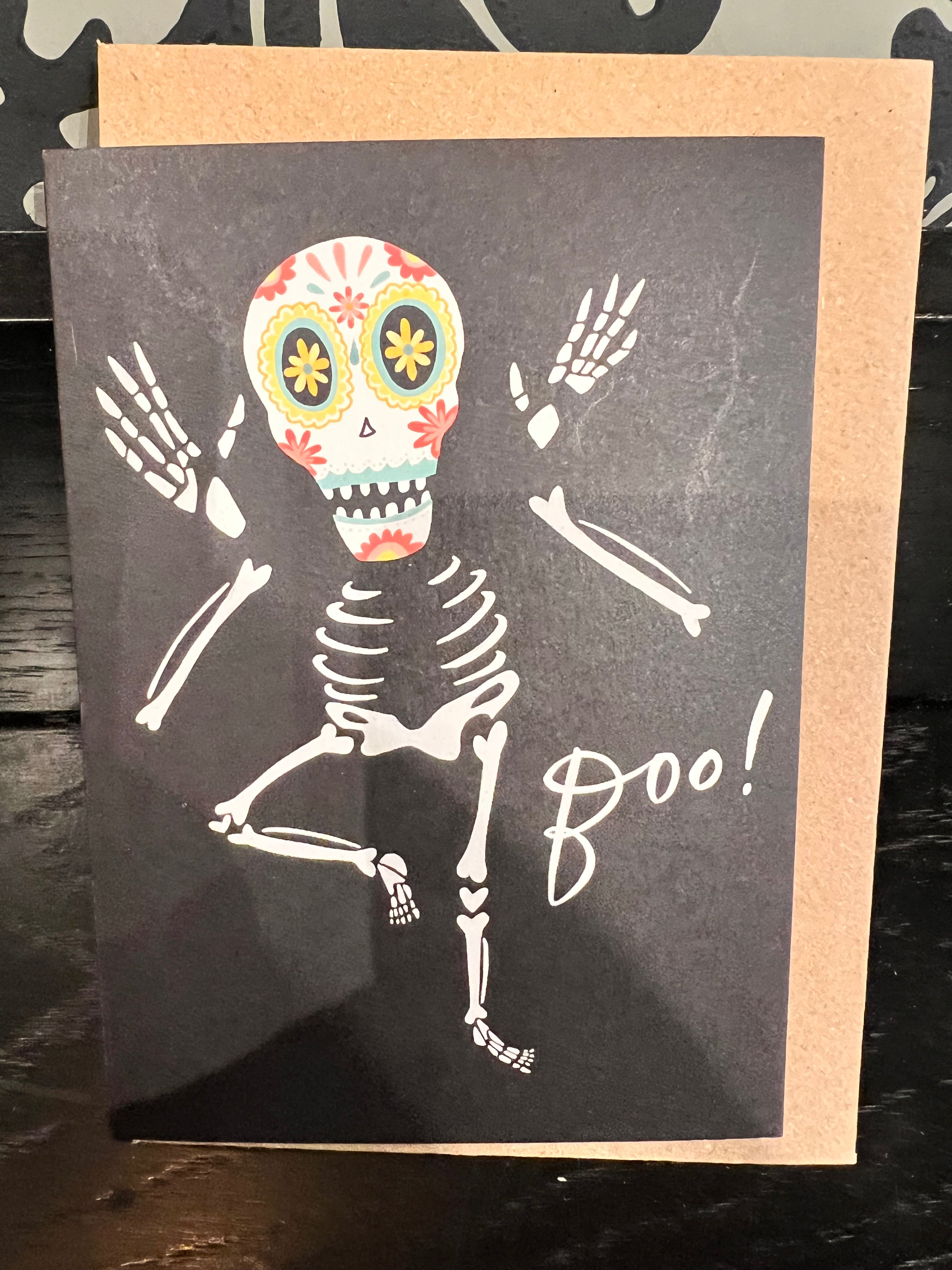 BOO SKELETON - JOY NEVADA CARD